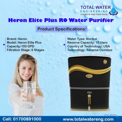 Heron Elite Plus RO Water Purifier