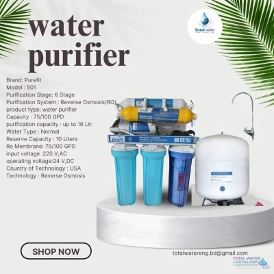 Water purifier- 6 Stage