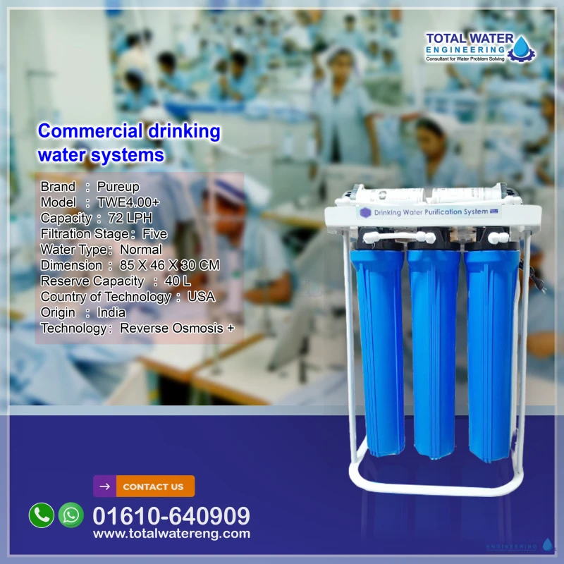 Pureup 400 GPD Commercial RO Water Filter