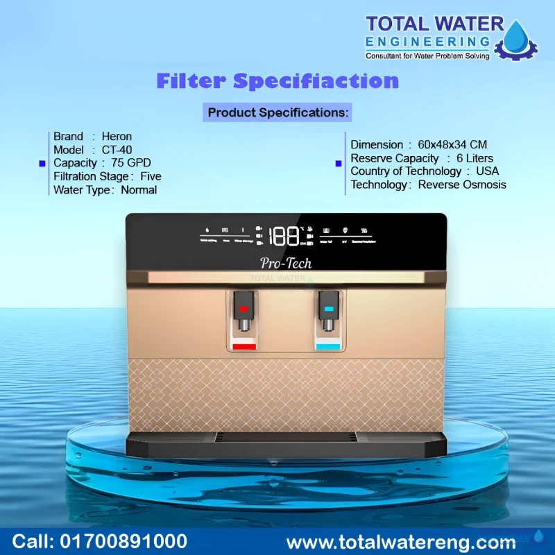 water purifier- 5 stage